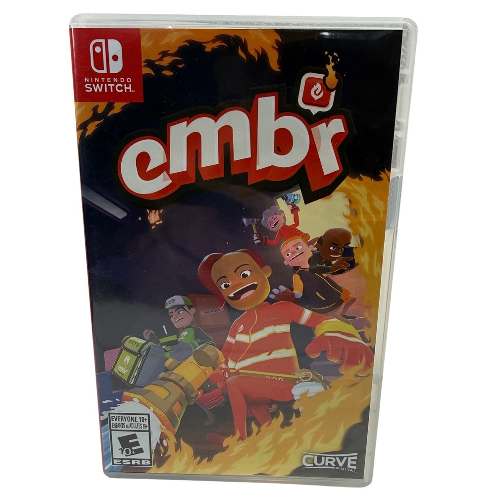 Nintendo Switch Embr Video Game Case Firefighting Simulator